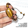 دستبند انرژی بخش (چشم ببر) کد 140269